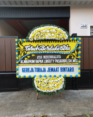 Papan Bunga Duka di Kolaka Utara