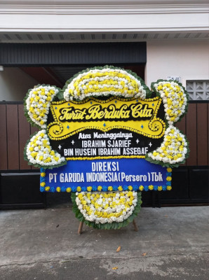 Papan Bunga Duka di Kolaka Utara